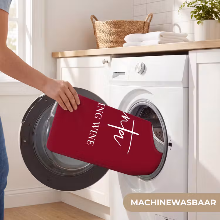WC Mat - Santa - Wine - Rood - Kerst - Kerstman — 6