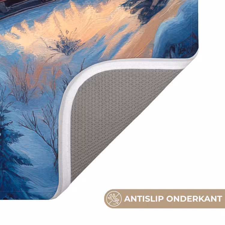 WC Mat - Trein - Kerst - Sneeuw - Kersttrein — 4