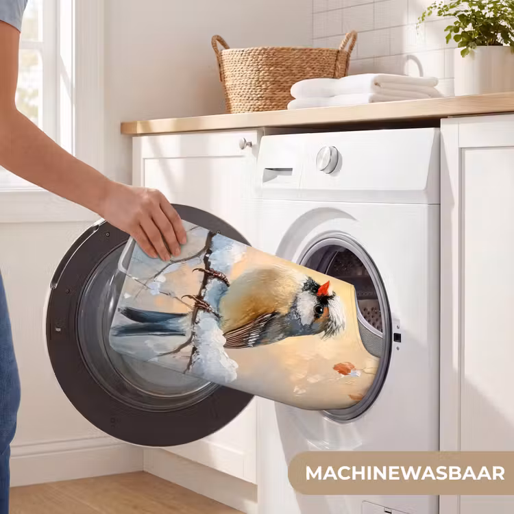 WC Mat - Vogels - Tak - Winter - Sneeuw — 6