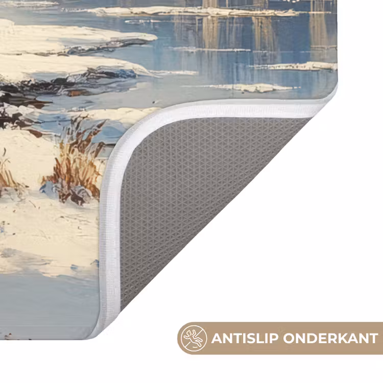 WC Mat - Winter - Sneeuw - Huis - Natuur — 4