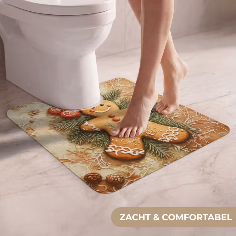 WC Mat - Kerstmis - Koekje - Poppetje - Speculaas — 5