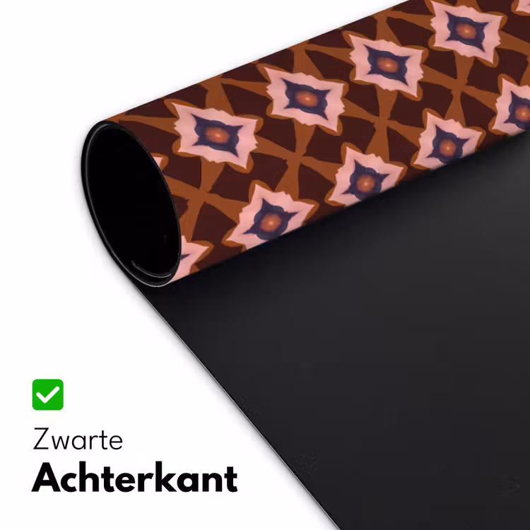Bureau onderlegger - Geometrisch - Sierlijk - Bruin — 5