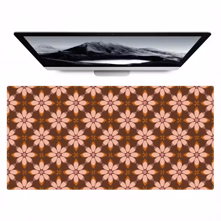 Bureau onderlegger - Klassiek - Retro - Bruin — 1