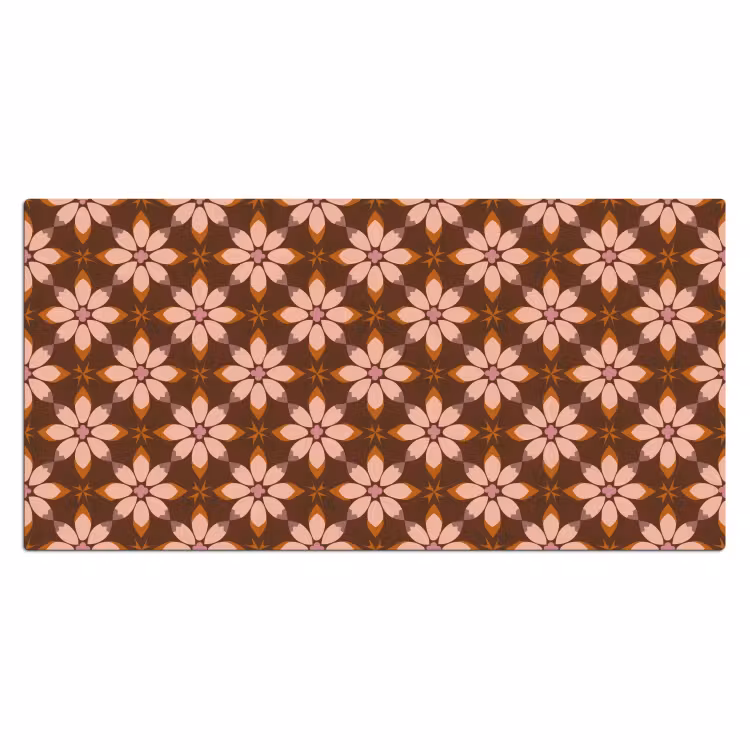 Bureau onderlegger - Klassiek - Retro - Bruin — 2