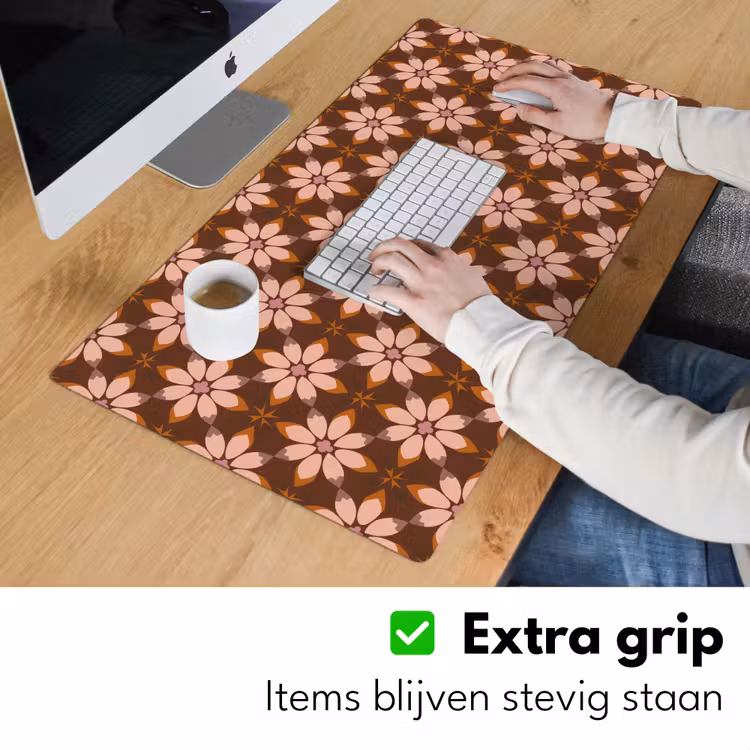 Bureau onderlegger - Klassiek - Retro - Bruin — 6