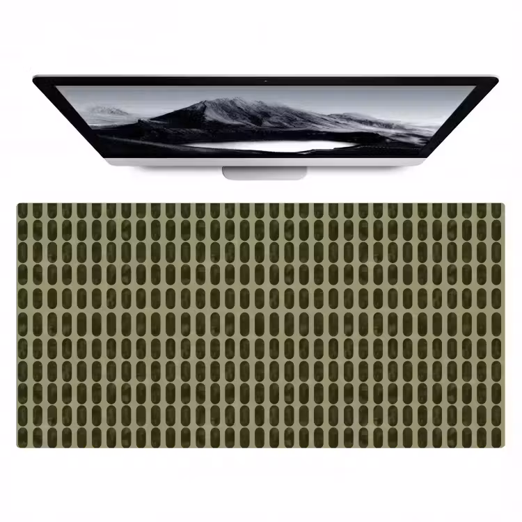 Bureau onderlegger - Ritmisch - Effect - Groen — 1
