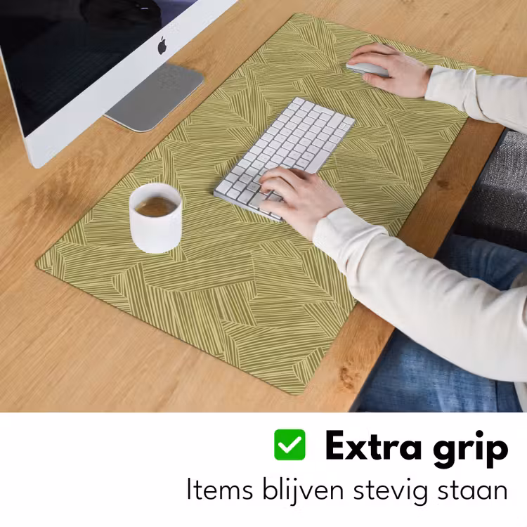 Bureau onderlegger - Abstract - Modern - Groen — 6