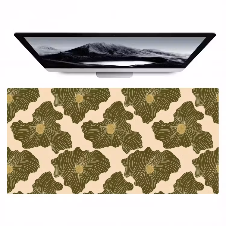 Bureau onderlegger - Modern - Abstract - Groen — 1
