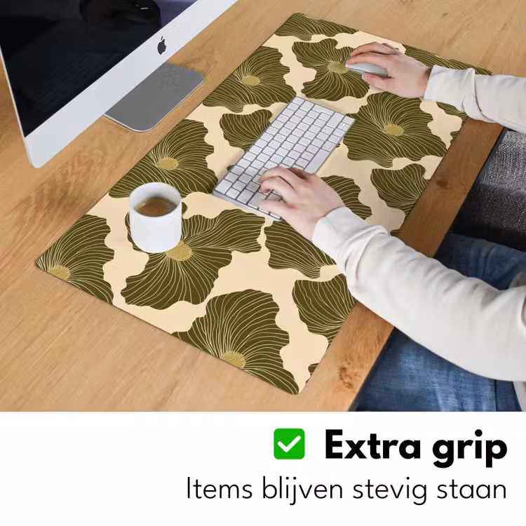 Bureau onderlegger - Modern - Abstract - Groen — 6