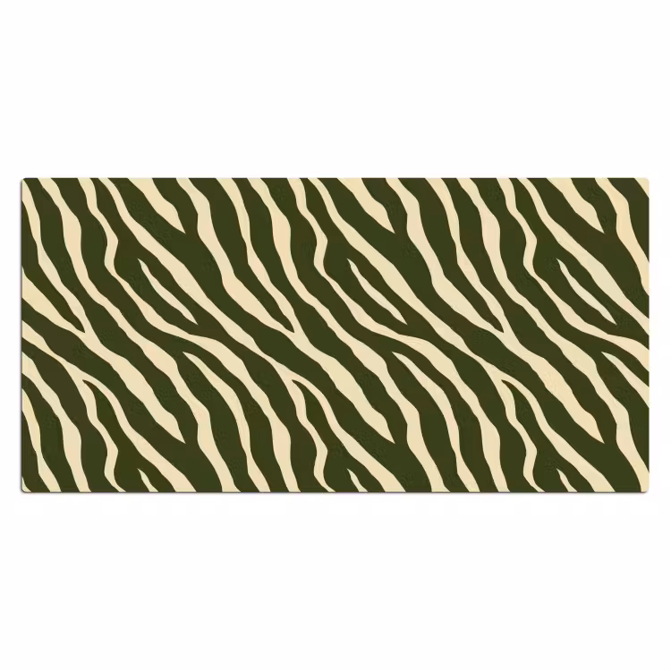 Bureau onderlegger - Zebra - Patroon - Groen — 2