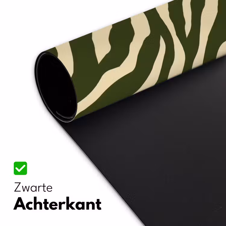 Bureau onderlegger - Zebra - Patroon - Groen — 5