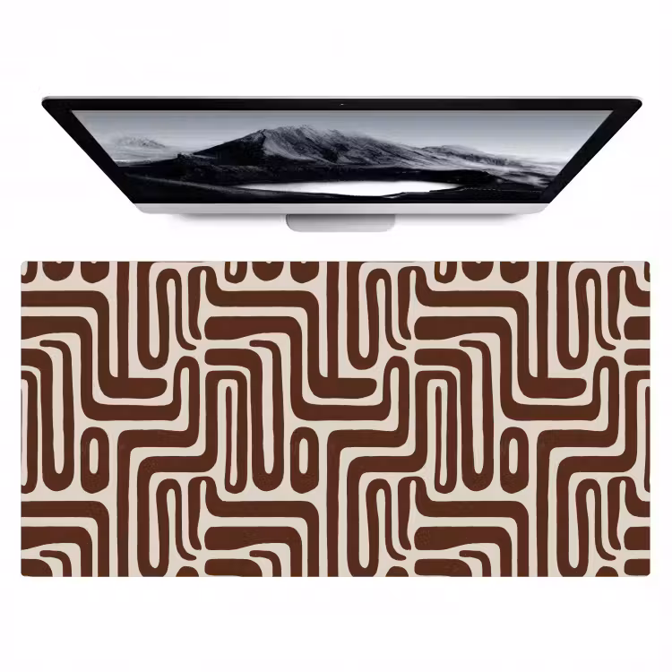 Bureau onderlegger - Abstract - Patroon - Bruin — 1