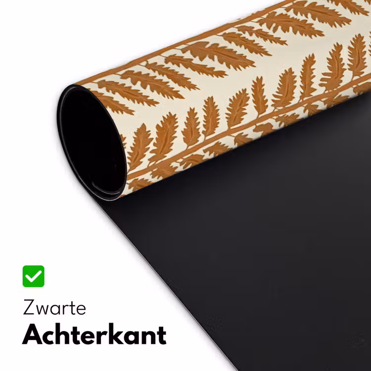 Bureau onderlegger - Textuur - Bladeren - Oker — 5