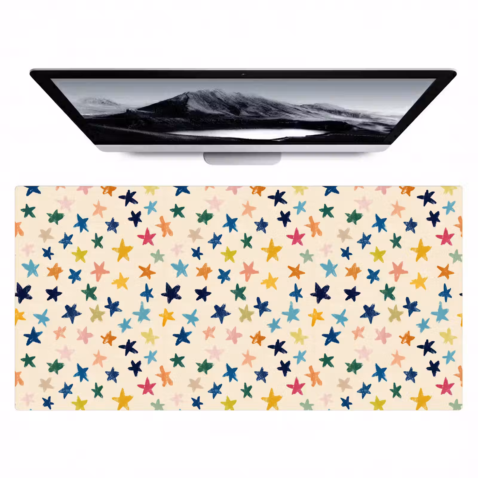 Bureau onderlegger - Patroon - Sterren - Kleurrijk — 1