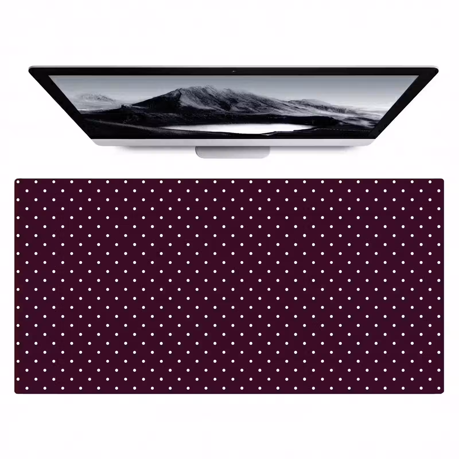 Bureau onderlegger - Stippen - Modern - Paars — 1