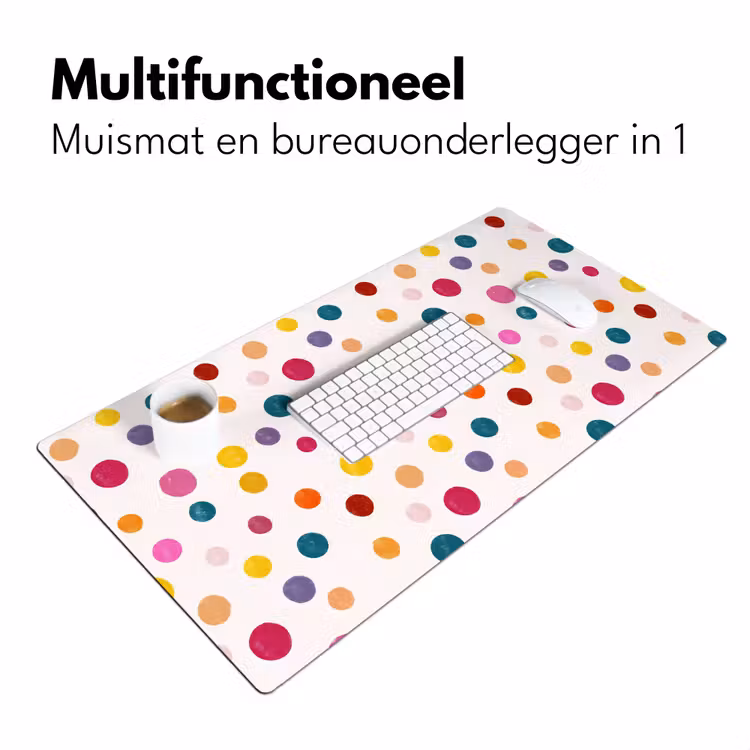 Bureau onderlegger - Cirkels - Speels - Kleurrijk — 7