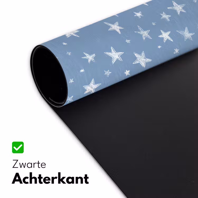 Bureau onderlegger - Sterretjes - Patroon - Blauw — 5