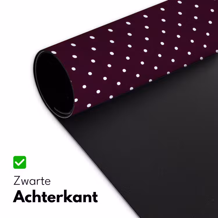 Bureau onderlegger - Stippen - Modern - Paars — 5