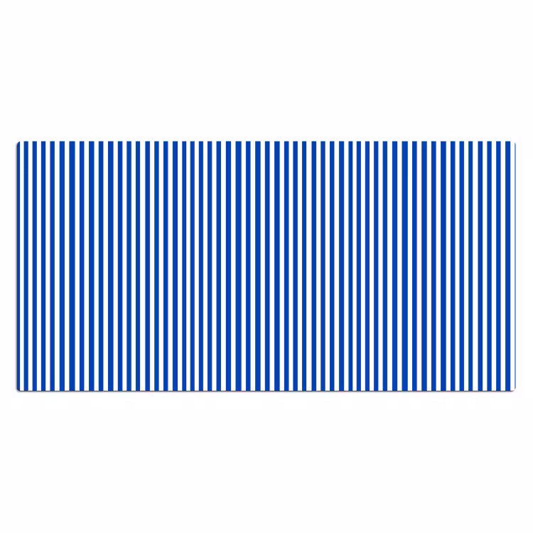 Bureau onderlegger - Klassiek - Strepen - Blauw — 2