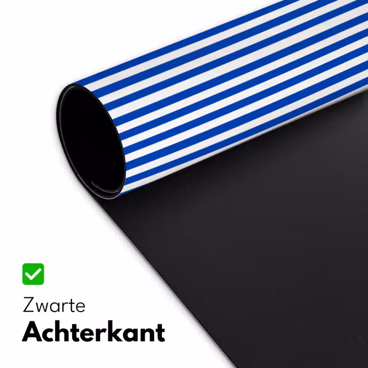 Bureau onderlegger - Klassiek - Strepen - Blauw — 5