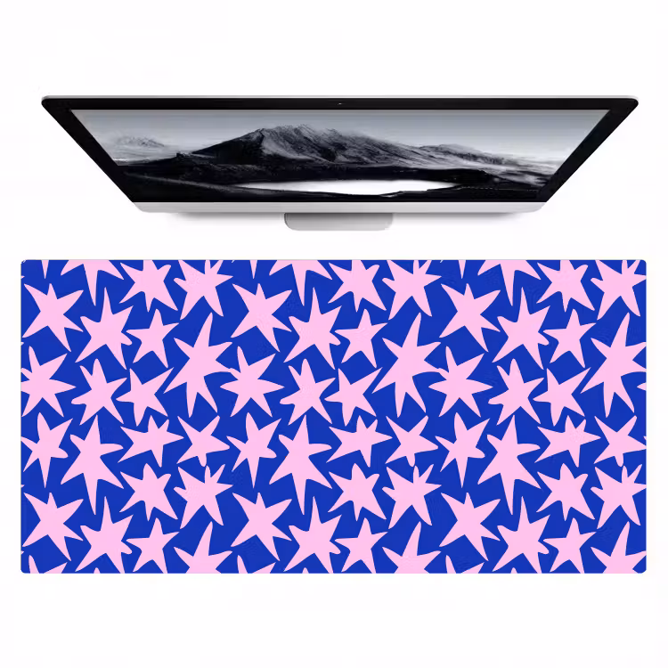 Bureau onderlegger - Modern - Sterren - Blauw — 1