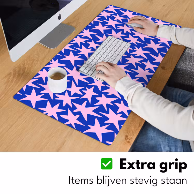 Bureau onderlegger - Modern - Sterren - Blauw — 6