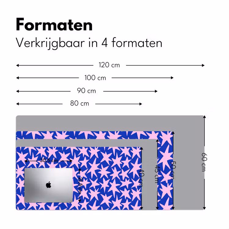 Bureau onderlegger - Modern - Sterren - Blauw — 8