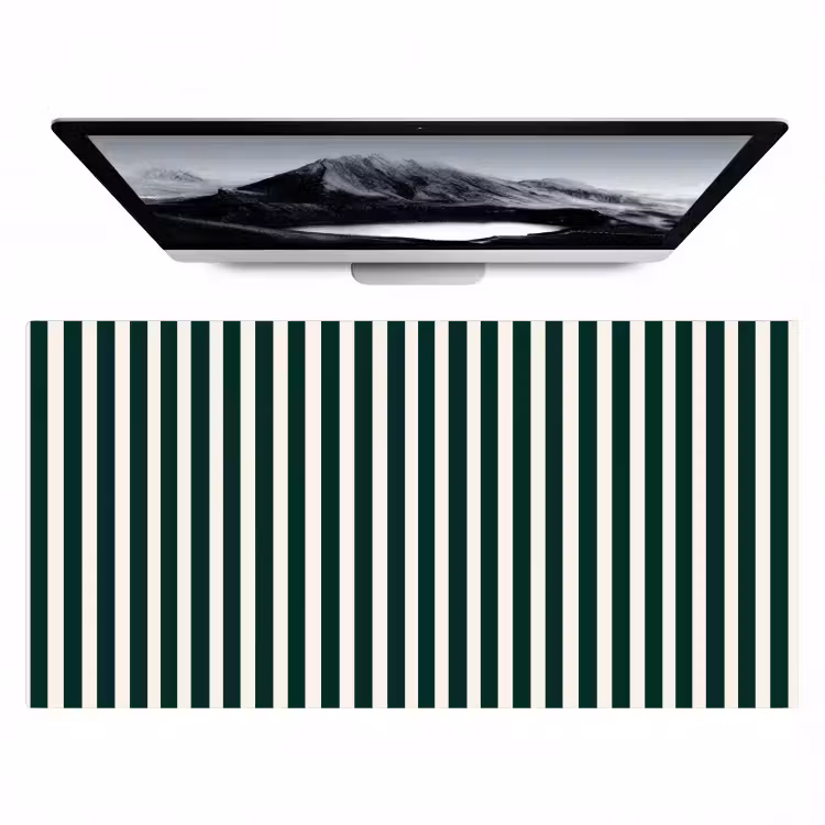 Bureau onderlegger - Strepen - Klassiek - Groen — 1