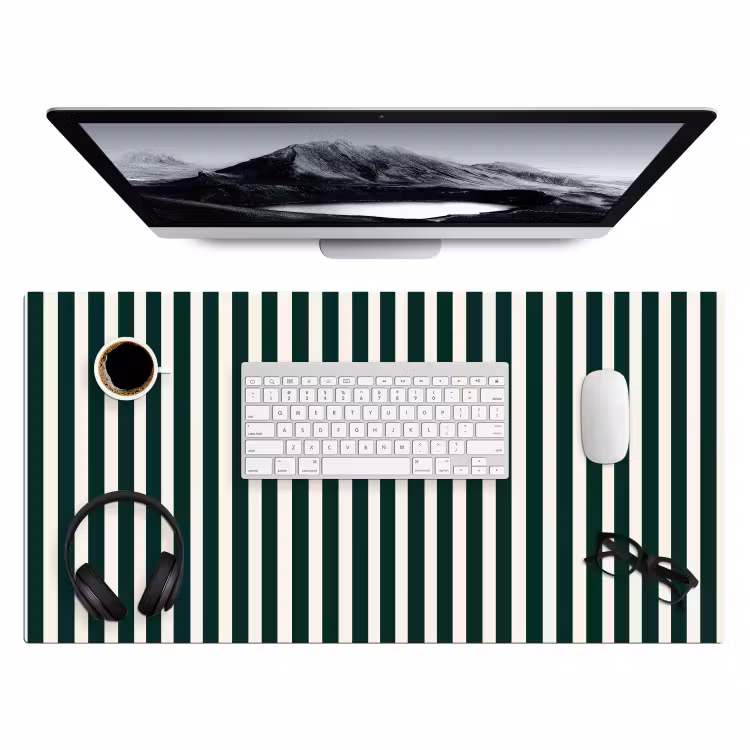 Bureau onderlegger - Strepen - Klassiek - Groen — 4