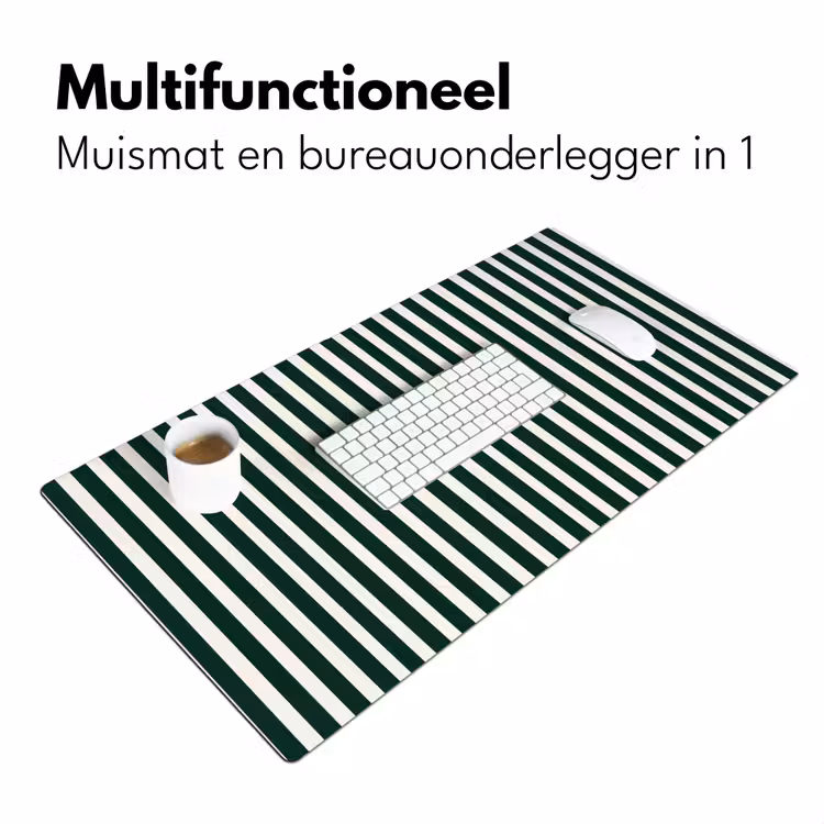 Bureau onderlegger - Strepen - Klassiek - Groen — 7