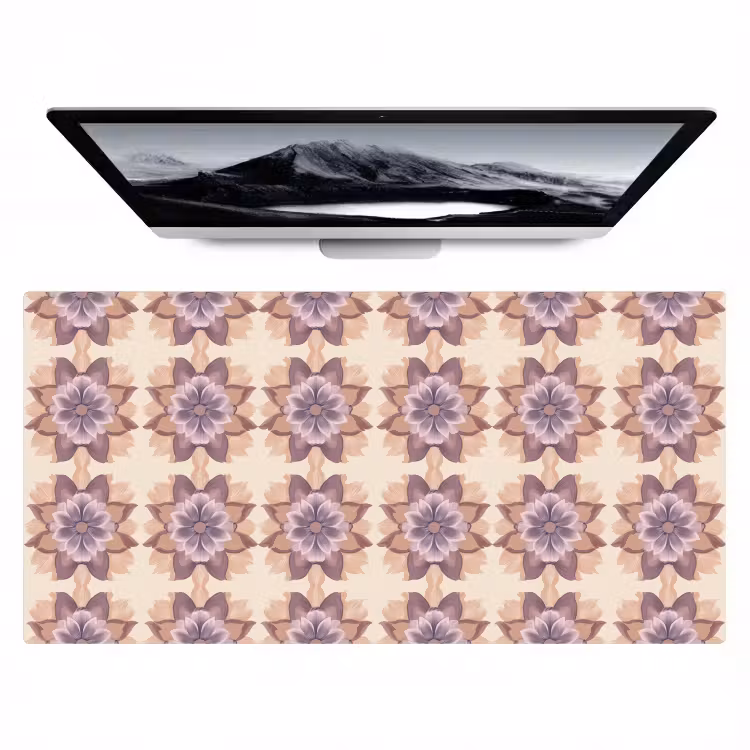 Bureau onderlegger - Klassiek - Patroon - Paars — 1