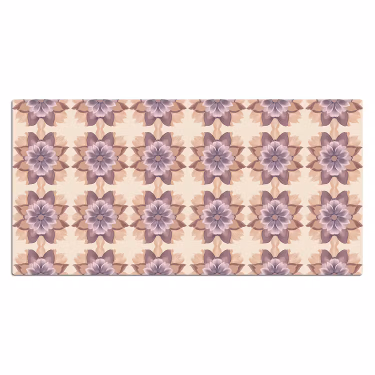 Bureau onderlegger - Klassiek - Patroon - Paars — 2