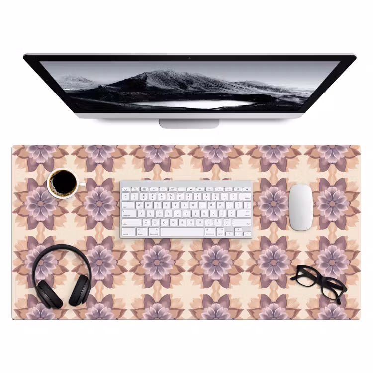 Bureau onderlegger - Klassiek - Patroon - Paars — 4
