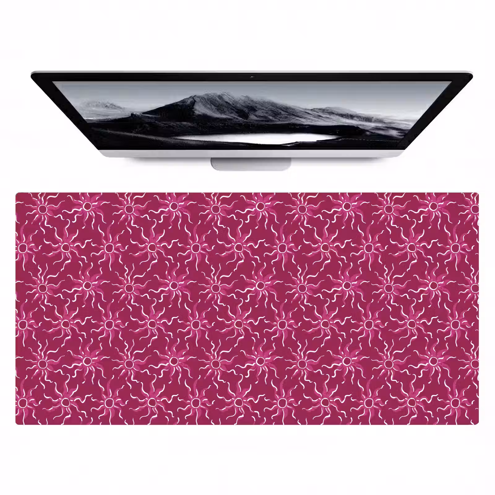 Bureau onderlegger - Bohemian - Zon - Magenta — 1