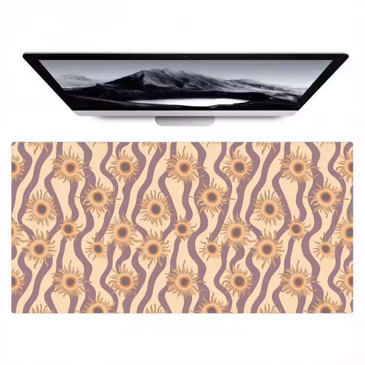 Bureau onderlegger - Bohemian - Vibe - Lavendelpaars — 1
