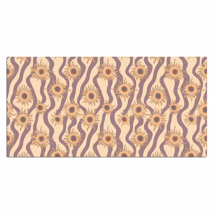 Bureau onderlegger - Bohemian - Vibe - Lavendelpaars — 2