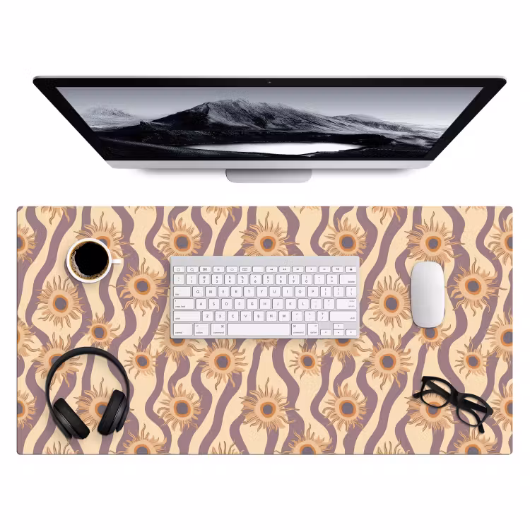 Bureau onderlegger - Bohemian - Vibe - Lavendelpaars — 4