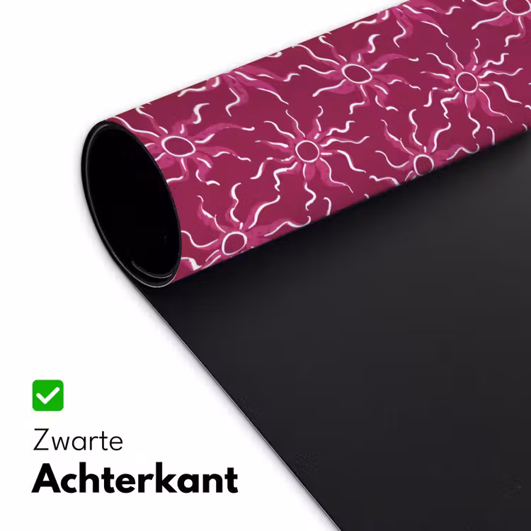 Bureau onderlegger - Bohemian - Zon - Magenta — 5