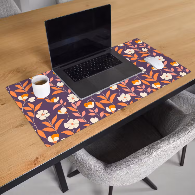 Bureau onderlegger - Boho - Vintage - Paars — 3