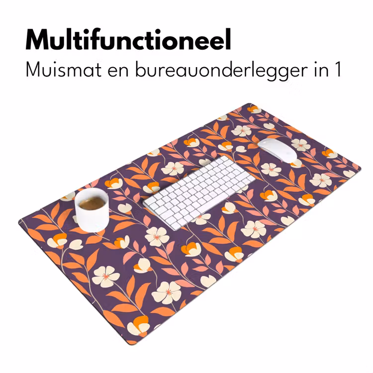 Bureau onderlegger - Boho - Vintage - Paars — 7