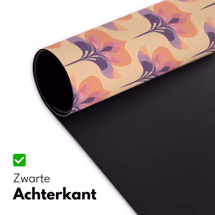 Bureau onderlegger - Botanisch - Patroon - Pastel — 5