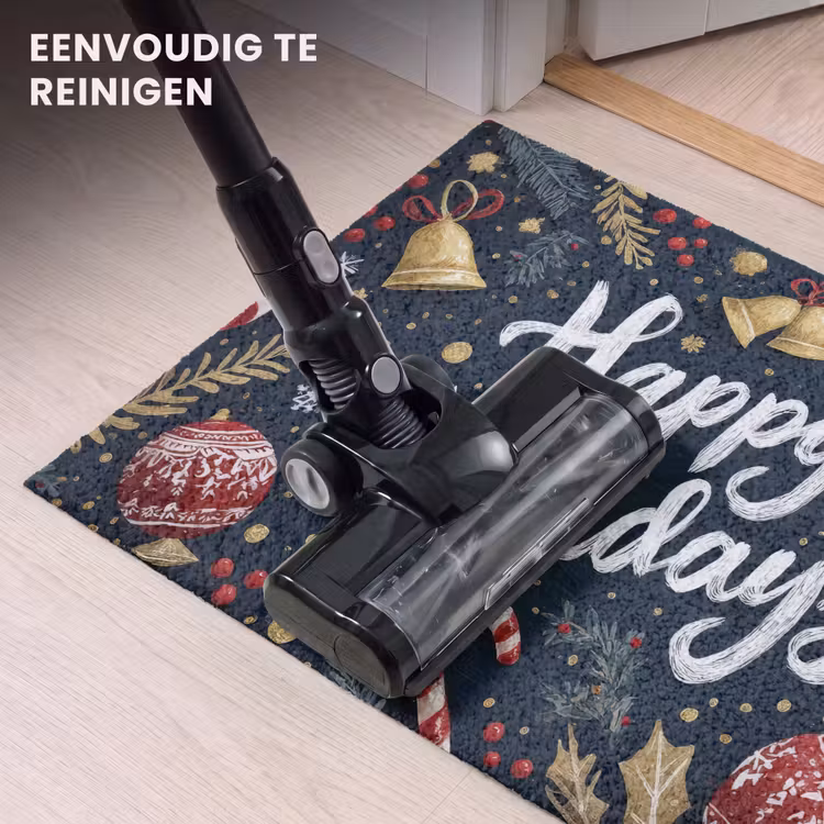 Deurmat - Feestelijk - Kerstgroet - Kleurrijk — 9