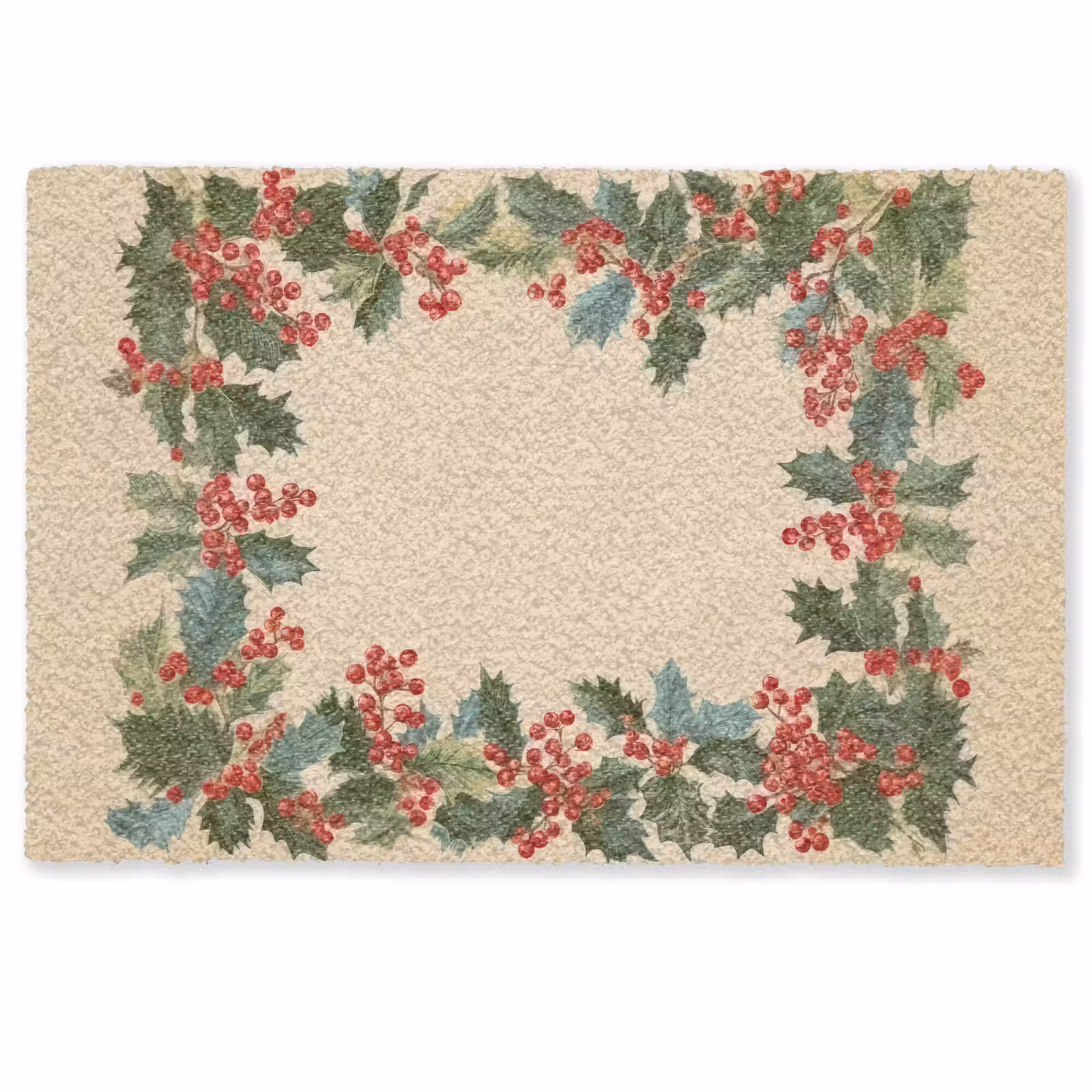 Deurmat - Hulstrand - Bessen - Beige — 1