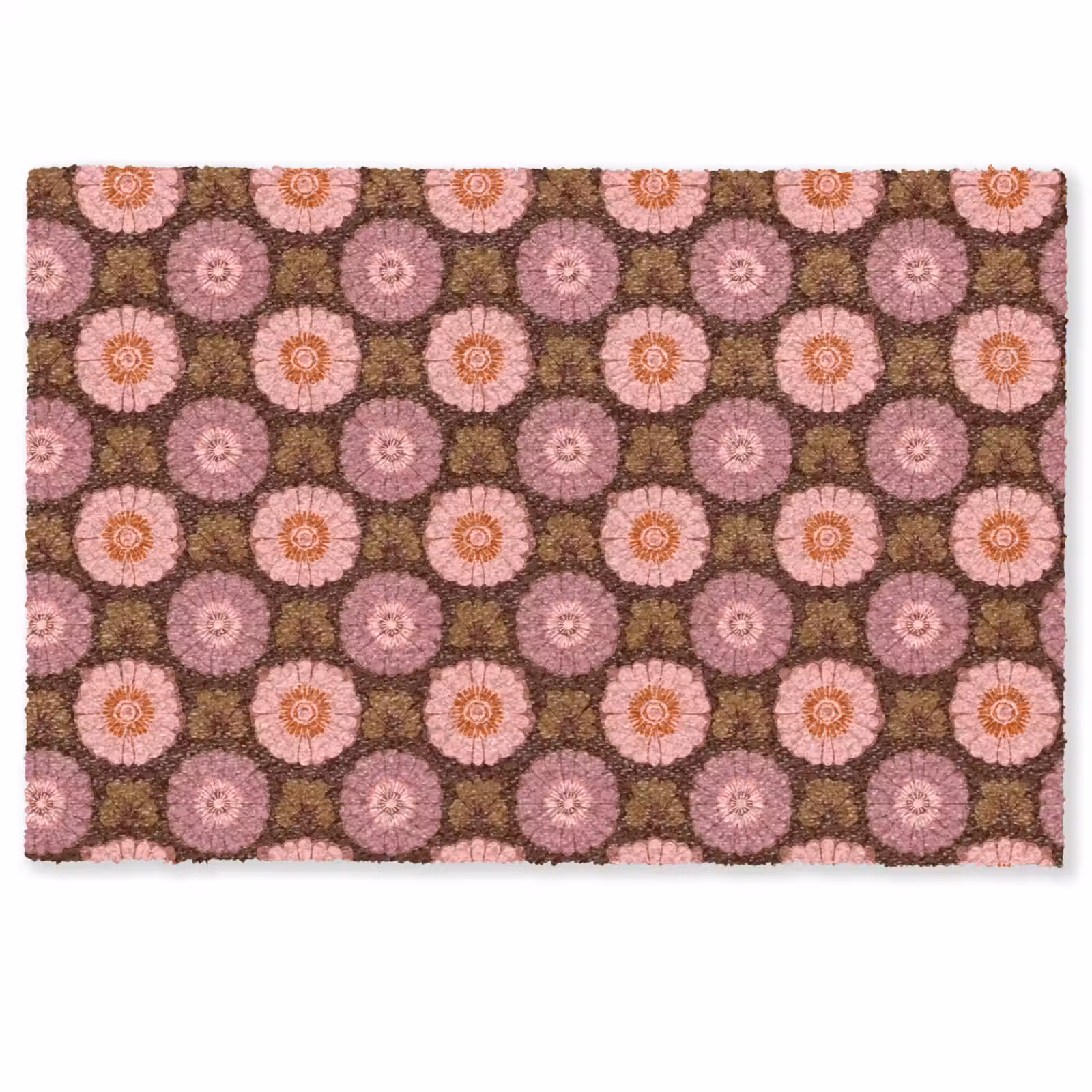Deurmat - Retro - Madelief - Roze — 1