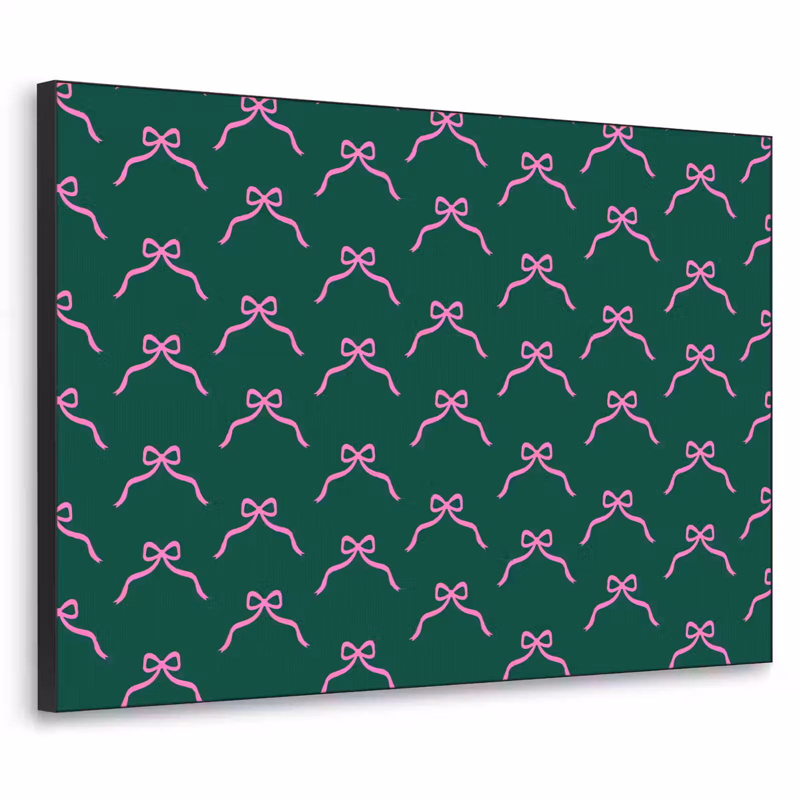 Art frame - Kerst - Neon - Groen - Strik — 1