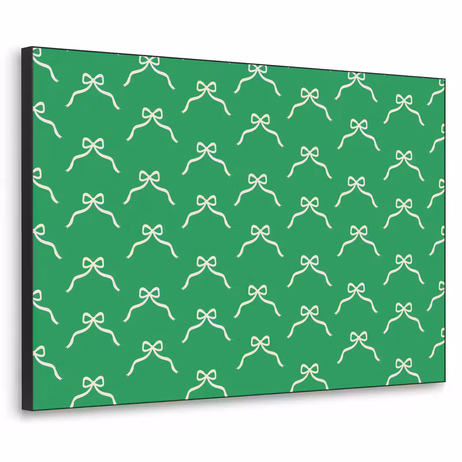 Art frame - Strik - Kerst - Groen - Wit — 1