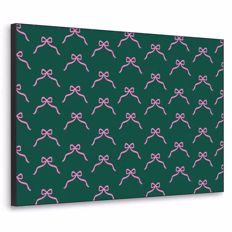 Art frame - Kerst - Neon - Groen - Strik — 1