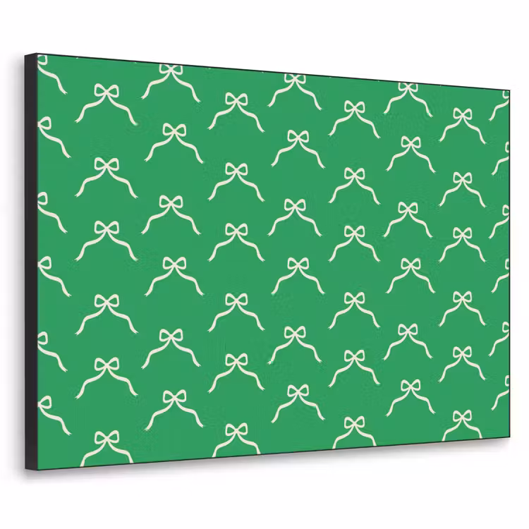 Art frame - Strik - Kerst - Groen - Wit — 1