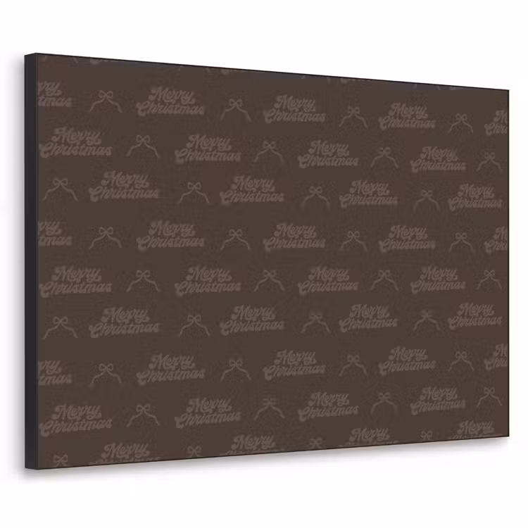 Art frame - Tekst - Bruin - Strik — 1