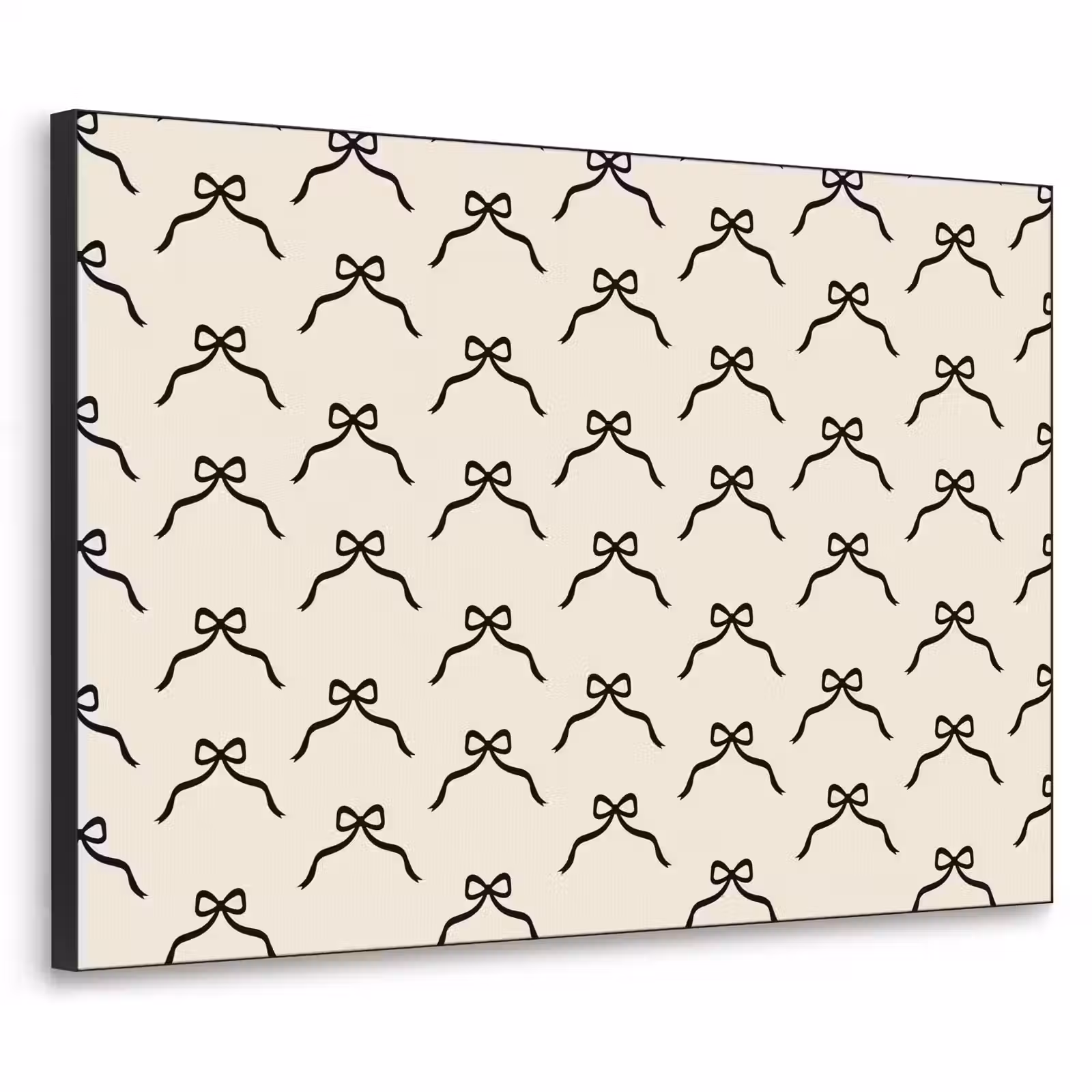 Art frame - Strik - Kerst - Wit - Zwart — 1